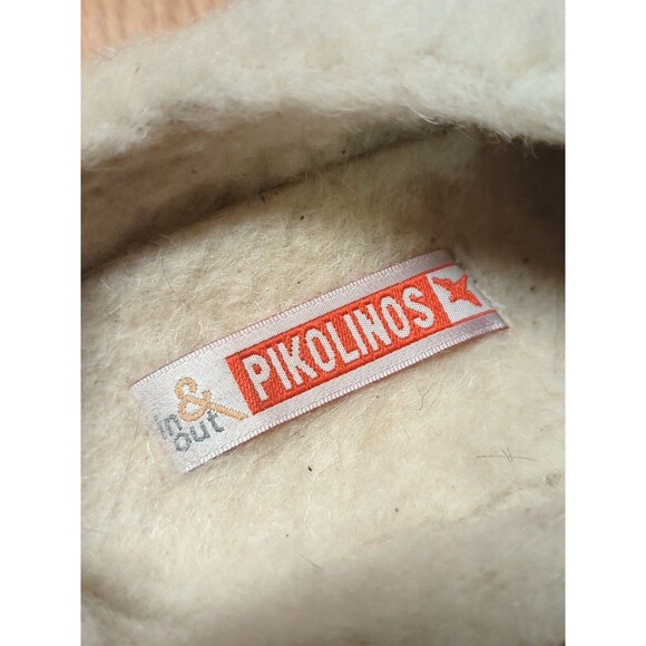 Pikolinos Granada W0W 3588C2 Olmo Clog Slide Womens 37 Brown Fleece Lined - Picture 8 of 11